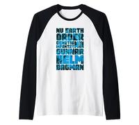 Rogue Trooper Genetically Modified Infantryman 2000 AD Comic Raglan Baseball Tee