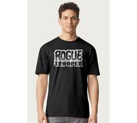 Rogue Trooper Men's Comic Book Logo T-Shirt in Black | Size: Medium Rogue Trooper Black M