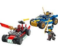 LEGO NINJAGO Rogue vs. Drix Race Car Duel Building Toy 71840