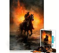 Rogue Warrior Hard Jigsaw Puzzle for Adults 1000 Pieces Recall Boost Quiet Calm Smooth Cut Classic Gift (50x75cm)