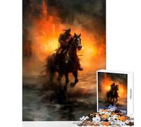 Rogue Warrior Puzzles for Teenagers 1000 Piece Support Memory Strength And Retention Gentle Calm Leisure Activity (50X75cm)