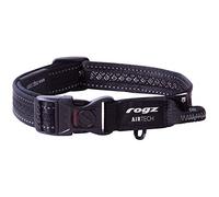 Rogz Airtech Classic Dog Collar Medium - Nightsky Black