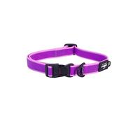 Rogz Amphibian Classic Dog Collar, Purple, Large