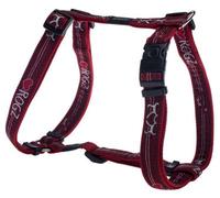 Rogz Armed Response Nylon Harness Red Heart 25mm