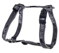 Rogz Armed Response Nylon Harness Silver Gecko 25mm