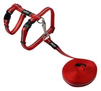 Rogz Catz Alleycat Lead and Harness, Red