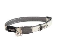 Rogz Catz GlowCat Collar, Black Cat,3/8 inch Small