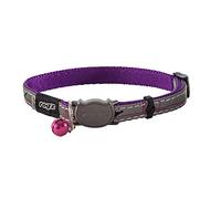 Rogz Catz NightCat Collar, Purple