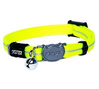 Rogz Collar Safeloc Alleycat Dayglow