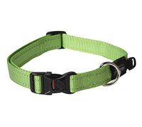Rogz Fanbelt Collar Reflective, 20 mm, Lime Green