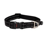 Rogz Fanbelt Collar Reflective, Black