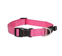 Rogz Fanbelt Collar Reflective, Pink