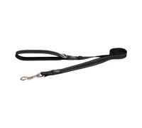 Rogz Fanbelt Reflective Dog Lead, Large, Black