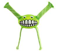 Rogz Flossy Grinz, Lime, 9.4-Inch , Large