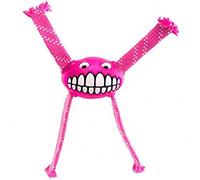 Rogz Flossy Grinz, Pink, 6.5-Inch , Small