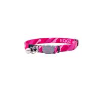 ROGZ Fusion Cat Collar with Break-away safety buckle (Geo Pink)