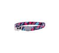 ROGZ Fusion Cat Collar with Break-away safety buckle (Geo Turquoise)