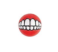 Rogz Grinz Ball, Large, 7.8 cm, Red