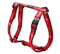 Rogz H-Harness Armed Response Bone Fancy Dress, X-Large, Red Rogz