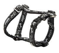 Rogz H-Harness Jellybean Fancy Dress, Small, Black Bone