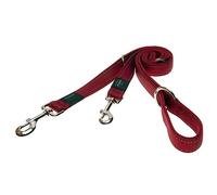 Rogz HLM06-C Utility Leash/Fanbelt, L, Red