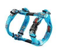 Rogz Jellybean Harness Comic, Small, 11 mm, Blue