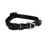 Rogz Nitelife Collar Reflective, 11 mm, Black
