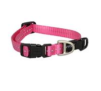 Rogz Nitelife Collar Reflective, 11 mm, Pink