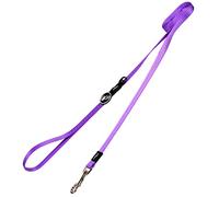 ROGZ Reflective Dog Leash for Small Dogs, 3/8" wide, 6' long, Purple