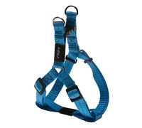 Rogz Reflective Step-in Adjustable Harness for Small Dogs; matching collar and lead available, Turquoise