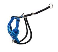 Rogz Stop Pull Dog Harness Reflective Classic Medium Blue