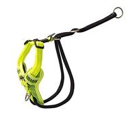 Rogz Stop Pull Dog Harness Reflective Classic Medium Dayglo Yellow