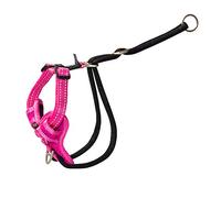 Rogz Stop Pull Dog Harness Reflective Classic Medium Pink