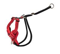 Rogz Stop Pull Dog Harness Reflective Classic Medium Red