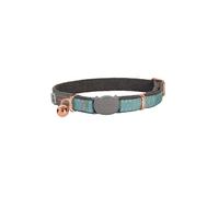 Rogz URBAN Cat Collar Turquoise Moon with break-away safety buckle