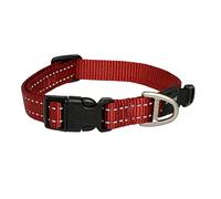 Rogz Utility Collar Snake, Medium, Red