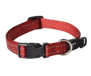 Rogz Utility Collar Snake, Medium, Red