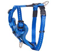 Rogz Utility Control Padded Chest Dog Harness with Two Point Steering Blue Small