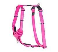 Rogz Utility Control Padded Chest Harness for Dog with Two Point Steering, Pink, Small
