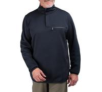 Rohan Men's Campfire Fleece, High Neck Fleece With Secure Pockets - True Navy Marl, Extra Large