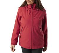 Rohan Women's Parkland Waterproof Jacket, Lightweight Rain Jacket, Breathable & Windproof With AquaGuard® Zip & Fold-away hood - Coast Red, Small