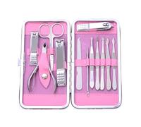 ROHANS 12 PCs Professional Manicure Set for Women Nail Clipper Care Tool Grooming Kit with Travel Case Stainless Steel Manicure Pedicure Set for Men Woman