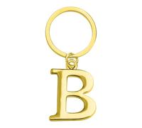 Rohans Keyring Letter - Initial Alphabet Key Ring Charm Silver and Gold