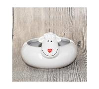 ROHCGHC Ashtray, Beautifully ceramics Ashtray Large capacity Cigar Rest cute Automotive Ashtrays Home Decoration Storage Box Practical(Small Lamb)