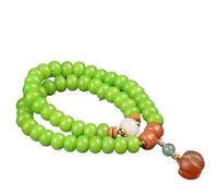 ROHCGHC buddhist bead, Buddhist Prayer Beads Bracelet, bead bracelet(Green)