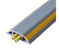ROHCGHC Cable ducting, 4Cm Wide Tv Cord Hider Cable Protector for Home/Offices, Self Adhesive Management Raceway, Grey(/9.8Ft Length)