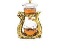 ROHCGHC Ceramic Coffee Mug, Dragon Phoenix Teapot Glass Lazy TeaSet Home Use Magnetic