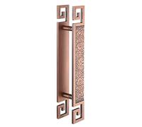 ROHCGHC Door Handle, Antique Cloud Pull Push,Solid Easy to Install Exterior with Install Fitting,Front Gate Fence Gate Entry Door Knob(Length80CM)