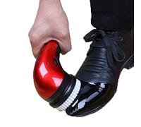 ROHCGHC Electric shoe polisher, Shine Kit, Electric Brush Shoe Shiner Cleaner Portable Leather Care for Shoes, Bags, Sofa,A