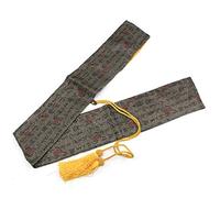 ROHCGHC Fitness Sword Bag, Tai Chi Carry Case, Silk 53 inch Japanese Katana Samurai Sword Storage Bag Carrying with Golden Tassel,U(I)